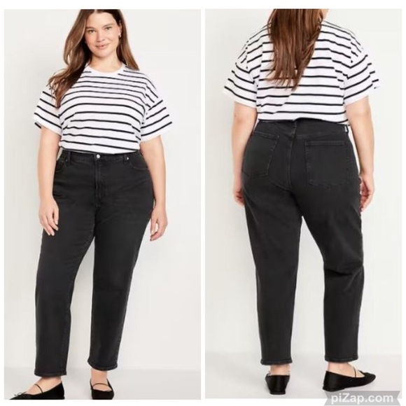 OLD NAVY High Rise Straight Jeans - Picture 1 of 5